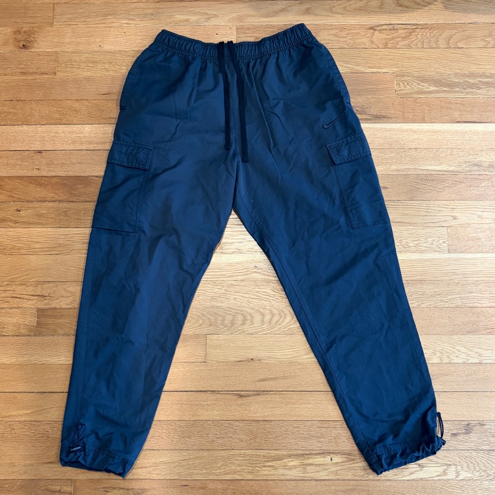 Nike Men's Navy Blue Cargo Pants